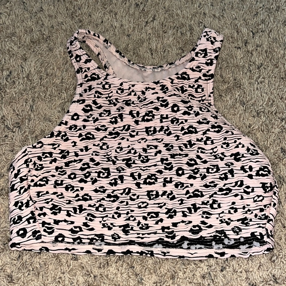 Target cheetah print bikini top